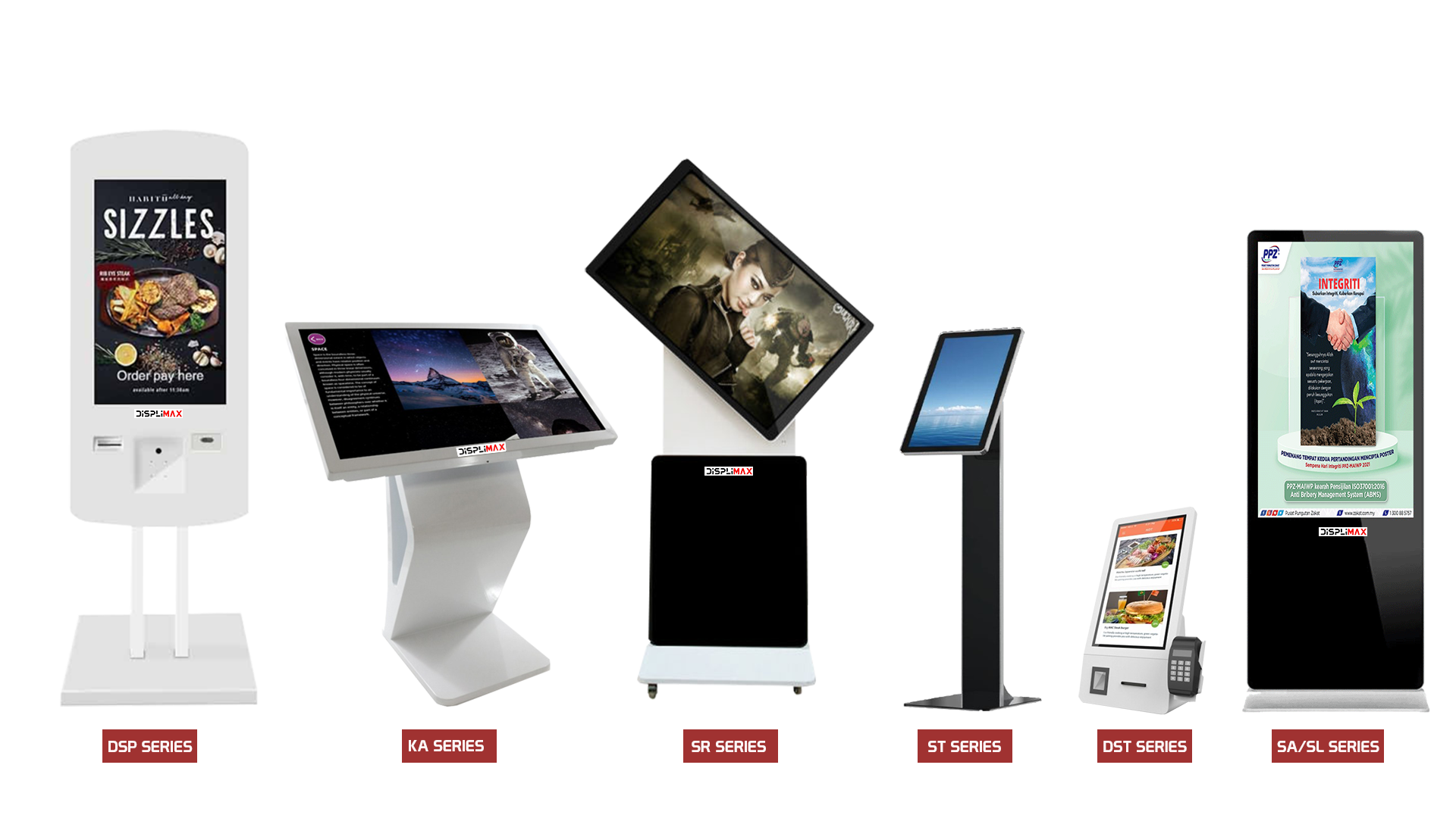 Displimax Interactive Floor Standing Kiosk